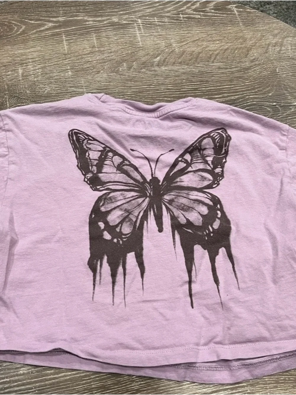 Girl’s Vans Lavender Cropped Tee